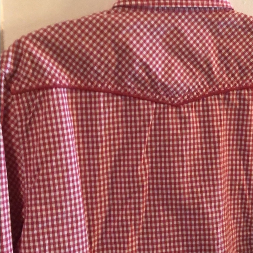 Buffalo David Bitton Western Premium Shirt Men’s Large Pearl Snap checkered